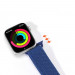 Dux Ducis Strap Mixture II Version - текстилна каишка за Apple Watch 42мм, 44мм, 45мм, Ultra 49мм (син)  4