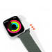 Dux Ducis Strap Mixture II Version - текстилна каишка за Apple Watch 42мм, 44мм, 45мм, Ultra 49мм (тъмнозелен)  3
