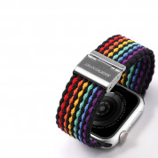 Dux Ducis Strap Mixture II Version strap for Apple Watch 42mm, 44mm, 45mm, Ultra 49mm (braided bracelet dark stripes) 3