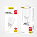 Dudao Fast Wall Charger USB-C 20W PD - захранване за ел. мрежа 20W с USB-C изход и технология за бързо зареждане (бял) 6