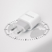 Dudao Fast Wall Charger USB-C 20W PD - захранване за ел. мрежа 20W с USB-C изход и технология за бързо зареждане (бял) 4