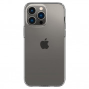 Spigen Crystal Flex Case - тънък качествен силиконов (TPU) калъф за iPhone 14 Pro (прозрачен)  1
