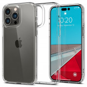 Spigen Crystal Hybrid Case - хибриден кейс с висока степен на защита за iPhone 14 Pro (прозрачен)