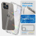 Spigen Crystal Hybrid Case - хибриден кейс с висока степен на защита за iPhone 14 Pro (прозрачен) 10