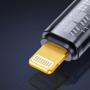 Joyroom 3-in-1 Charging Cable - универсален USB кабел с Lightning, microUSB и USB-C конектори (120 см) (черен)  7