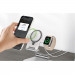 Omoton Aluminum MagSafe And Apple Watch Charging Stand - алуминиева сгъваема поставка за зареждане на iPhone и Apple Watch, съвместима с Magsafe захранване и Apple Watch кабел (сив) 3