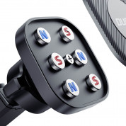 Dudao F6Max Magnetic Car Mount - магнитна поставка за таблото на кола за смартфони (черен) 1