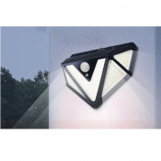Superfire Outdoor Solar LED Lamp with a Motion Sensor 33W - външна соларна LED лампа със сензор за движение (черен) 3