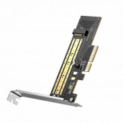 Ugreen Expansion Card Disk Adapter M.2 NVMe SATA (M, M+B key) PCIe 3.0 x4 32Gbps - преходник за M.2 NVMe SATA памети