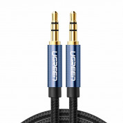 Ugreen AV112 Aux Audio Cable - качествен 3.5 мм. аудио кабел (150 см) (син)
