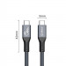 Orico Thunderbolt 4 Cable - USB-C към USB-C кабел с Thunderbolt 4 (30 см) (тъмносив) 4