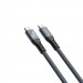 Orico Thunderbolt 4 Cable - USB-C към USB-C кабел с Thunderbolt 4 (30 см) (тъмносив) 3