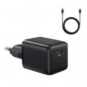 Joyroom Mini Fast Charger PD 25W with USB-C Cable  (black)