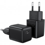 Joyroom Mini Fast Charger PD 25W with USB-C Cable  (black)
