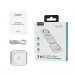 Choetech 3-in-1 MagSafe Wireless Charger 15W - тройна поставка (пад) за безжично зареждане на iPhone с Magsafe, Apple Watch и Qi съвместими устройства (бял) 5