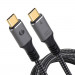 VCOM USB 4.0 Cable - USB-C към USB-C кабел стандарт USB 4.0 (200 см) (черен)  1