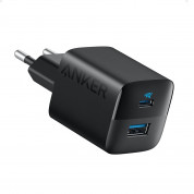 Anker 323 Fast Wall Charger 33W - захранване за ел. мрежа с USB-A и USB-C изходи и технология за бързо зареждане (черен) 1