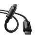 Baseus Tungsten Gold USB-C to USB-C Cable 240W (CAWJ040001) - кабел с бързо зареждане за устройства с USB-C порт (100 см) (черен)  2