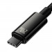 Baseus Tungsten Gold USB-C to USB-C Cable 240W (CAWJ040001) - кабел с бързо зареждане за устройства с USB-C порт (100 см) (черен)  6