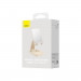 Baseus Seashell Folding Stand With Mirror (B10551501411-00) - универсална сгъваема поставка с вградено огледало за бюро и плоскости за мобилни устройства и таблети (розов) 7