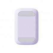 Baseus Seashell Folding Stand With Mirror (B10551501511-00) - универсална сгъваема поставка с вградено огледало за бюро и плоскости за мобилни устройства и таблети (лилав) 5