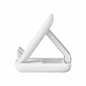 Baseus Seashell Universal Folding Stand (B10551500111-00) - универсална сгъваема поставка за бюро и плоскости за мобилни устройства и таблети (бял) 2