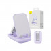 Baseus Seashell Universal Folding Stand (B10551500411-00) - универсална сгъваема поставка за бюро и плоскости за мобилни устройства и таблети (лилав) 6