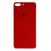 OEM iPhone Backcover Glass - резервен заден стъклен капак за iPhone 8 Plus (червен)