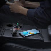 Ugreen Fast Car Charger and Extended Cigarette Lighter Port 84W - зарядно за кола с два USB изхода и вход за запалка (черен) 3