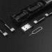 Mcdodo Multifunctional Storage Box - мултифункционален комплект USB-C адаптери и USB-C към USB-C кабел (черен) 7