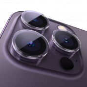 Baseus Camera Tempered Glass Lens Protector (SGZT030002) - предпазни стъклени лещи за камерата на iPhone 14 Pro, iPhone 14 Pro Max (прозрачен) 5