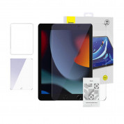 Baseus Tempered Glass Screen Protector 0.3mm (SGJC070202) - калено стъклено защитно покритие за дисплея на iPad 9 (2021), iPad 8 (2020), iPad 7 (2019), iPad Air 3 (2019), iPad Pro 10.5 (2017) (прозрачен)