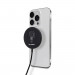 Karl Lagerfeld Ikonik NFT USB-C Magnetic Wireless Qi Charger 15W - поставка (пад) за безжично зареждане за iPhone с MagSafe (черен) 2