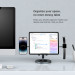 Nillkin SnapBranch 4-in-1 Modular Device Station - четворна магнитна поставка за бюро за iPhone с Magsafe, Apple Watch, iPad и слушалки (тъмносив) 12
