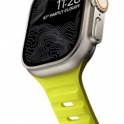 Tech-Protect Iconband Line Silicone Sport Band - силиконова каишка за Apple Watch 42мм, 44мм, 45мм, Ultra 49мм (светлозелен) 3