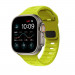 Tech-Protect Iconband Line Silicone Sport Band - силиконова каишка за Apple Watch 42мм, 44мм, 45мм, Ultra 49мм (светлозелен) 1
