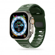 Tech-Protect Iconband Line Silicone Sport Band for Apple Watch 42mm, 44mm, 45mm, Ultra 49mm (green)