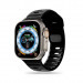 Tech-Protect Iconband Line Silicone Sport Band - силиконова каишка за Apple Watch 42мм, 44мм, 45мм, Ultra 49мм (черен) 1