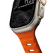 Tech-Protect Iconband Line Silicone Sport Band - силиконова каишка за Apple Watch 42мм, 44мм, 45мм, Ultra 49мм (оранжев) 5