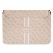Guess PU 4G Printed Stripes Leather Laptop Sleeve 16 (pink)