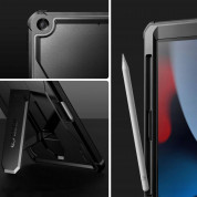 Tech-Protect Kevlar Pro Case - кейс с изключителна защита и поставка за iPad 9 (2021), iPad 8 (2020), iPad 7 (2019) (черен) 1