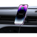 Tech-Protect MagMat MagSafe Vent Car Mount 15W - поставка за радиаторa на кола с безжично зареждане за iPhone с Magsafe (черен) 7