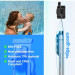Spigen Aqua Shield A601 Universal Waterproof Case IPX8 - универсален водоустойчив калъф за смартфони до 7 инча (оранжев) 3