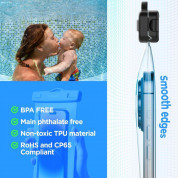 Spigen Aqua Shield A601 Universal Waterproof Case IPX8 for smartphone up to 7 inches display (aqua blue) 2