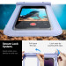 Spigen Aqua Shield A601 Universal Waterproof Case IPX8 - универсален водоустойчив калъф за смартфони до 7 инча (светлосин) 6