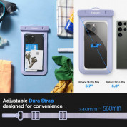 Spigen Aqua Shield A601 Universal Waterproof Case IPX8 for smartphone up to 7 inches display (aqua blue) 1