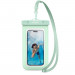 Spigen Aqua Shield A601 Universal Waterproof Case IPX8 - универсален водоустойчив калъф за смартфони до 7 инча (светлозелен) 1