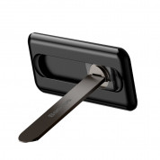 Baseus Universal Foldable Bracket Stand - универсална сгъваема, залепяща се поставка за смартфони (черен) 2