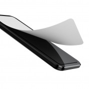 Baseus Universal Foldable Bracket Stand - универсална сгъваема, залепяща се поставка за смартфони (черен) 5