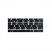 Satechi Slim X1 Bluetooth Backlit Keyboard - качествена алуминиева безжична блутут клавиатура за Mac (сребрист) 